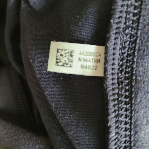 offline by aerie leggings crackle the hugger navy blue faux leather size M - Picture 6 of 6